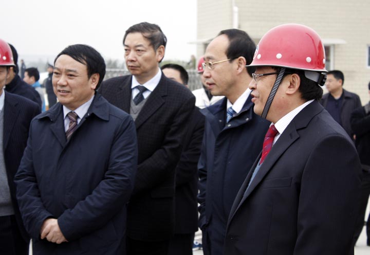 原四川省副省長(zhǎng)劉捷到旭虹參觀考察